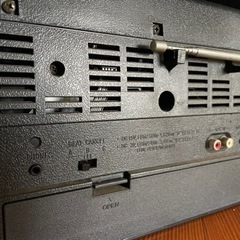 1990年　シャープ製CDラジカセの画像