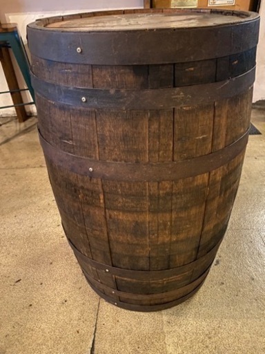【骨董品】スコッチウィスキー樽【現地引き取り限定】ヴィンテージ樽高さ90センチ