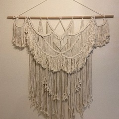 【完売】マクラメタペストリー 