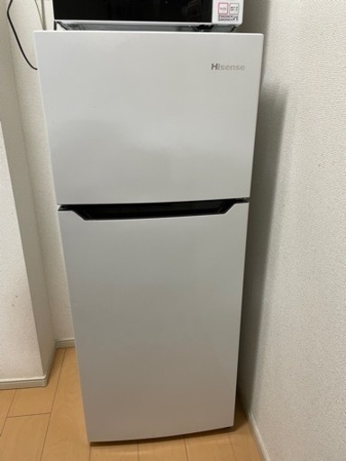 Hisense 2ドア冷凍冷蔵庫