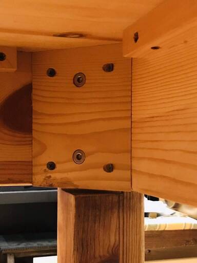 【ヴィンテージ加工済み】木製ダイニングテーブル おしゃれ 引き出し