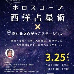 西洋占星術（ホロスコープ）★阿仁比立内がっこステーション