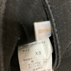 暖か黒パンツ　✨裏起毛　美品の画像