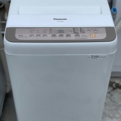 送料・設置込み　洗濯機　7kg Panasonic 2017年