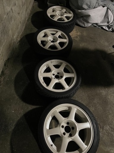 アドバン　VS6 18インチ8j.9j 当時物　希少絶版(2)