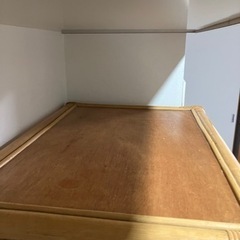 【引き取り日指定有】竹製オーダーメイド　棚の画像
