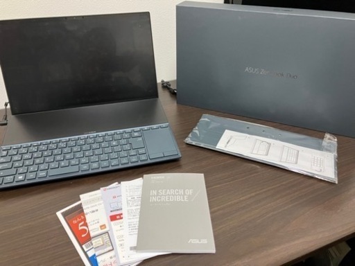 ＡＳＵＳ　エイスース　１４型ノートＰＣ　ＺｅｎＢｏｏｋ　Ｄｕｏ　セレスティアブルー　ＵＸ４８１ＦＬ－ＨＪ１１８Ｔ