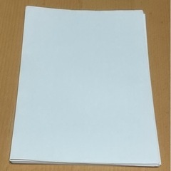 A4コピー用紙 使用済 60枚 穴あり6枚 裏紙