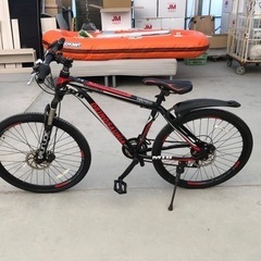 MTB マウンテンバイク26インチ タイヤ新品交換済み