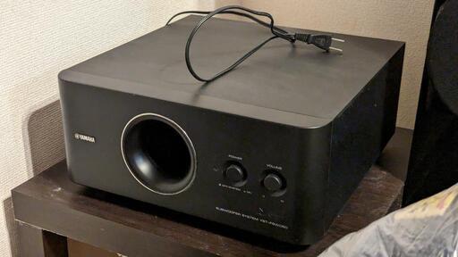 ウーファー YAMAHA「YST-FSW050」ホームシアターに♪