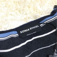 【🇮🇹製】新品ソニアリキエル　カーディガン　青系の画像