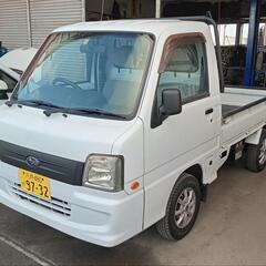 ご成約頂きました❗コミコミ価格　サンバートラック　エアコン　パワステ　車検付の画像