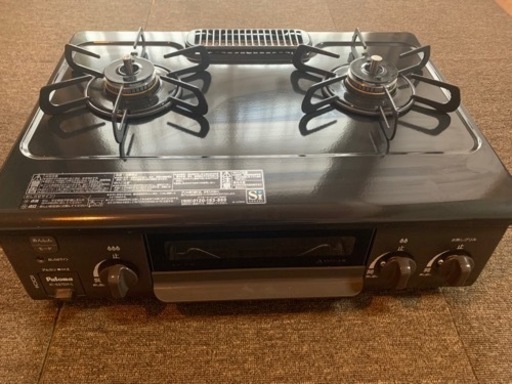 【美品】ガスコンロ　都市ガス　Paloma 2019年製