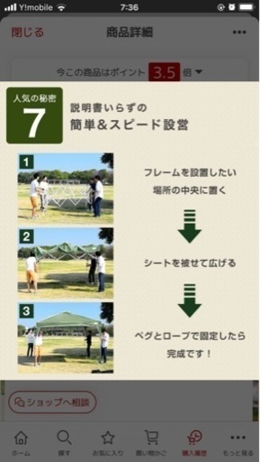 タープ