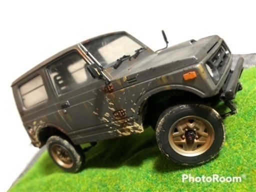 ジムニー　プラモデル　1/24 完成品