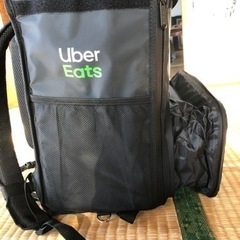 Uber eats配達バッグの画像