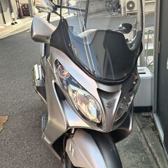 スズキスカイウエーブ タイプS　250cc ルーフ付き　雨での快...