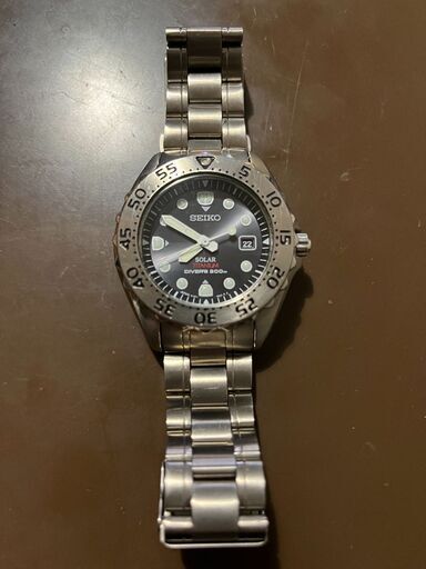 セイコー ソーラー ダイバー チタン 稼働品　値下げ