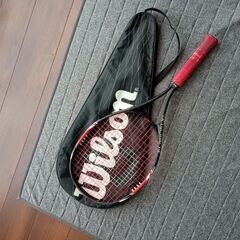 硬式テニスラケット・カバー付き