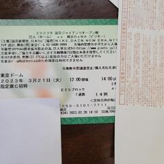 東京ドーム　オープン戦　ベイスターズ戦