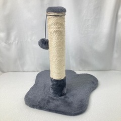 猫 爪とぎ 麻縄ポール 足型の画像