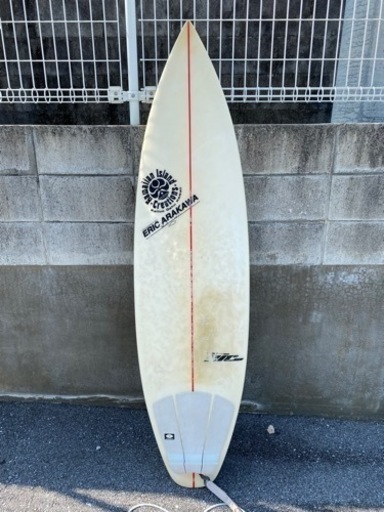 【最受け渡し決定】ERIC ARAKAWA サーフボード　5'11 引渡し条件有り！