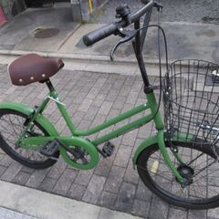 20インチ　コンパクトサイクル　LEDオートライトつき！