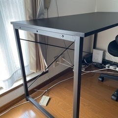 「値下げしました」サンワダイレクト パソコンデスク 幅120×奥行60cm 机 PCデスク の画像