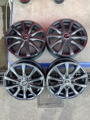 最終！アルミホイール4本　そこそこ美品です！