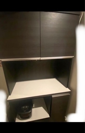 【美品】キッチン棚　炊飯器は別出品しております。