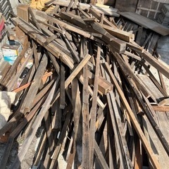 木材（廃材）差し上げます。