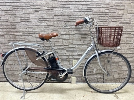 新生活応援SALE 東京23区配達無料　2017年〜2018年モデル　新基準 Panasonic パナソニックLU  8Ah 電動自転車☆中古☆パナ 117