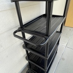 シューズ　ラック　掃除済ですの画像