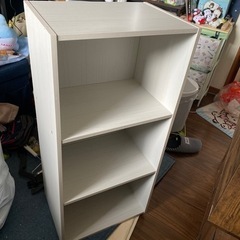 【交渉中】白いカラーボックス
