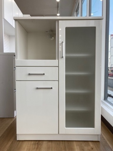 【トレファク高槻店】取りに来れる方限定！2枚扉　引き出し付きレンジ台です！！