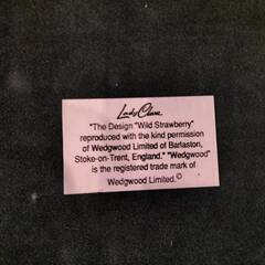 廃盤品 WEDGEWOOD ウェッジウッド ワイルドストロベリー トレー お盆  Limited●E022M320の画像