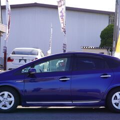 【自社ローン対応】H21(2009)年 トヨタ プリウス 1.8 G ブルー☆車検付き・整備渡☆長期保証プランありの画像