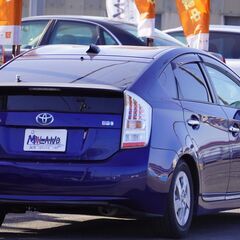 【自社ローン対応】H21(2009)年 トヨタ プリウス 1.8 G ブルー☆車検付き・整備渡☆長期保証プランありの画像