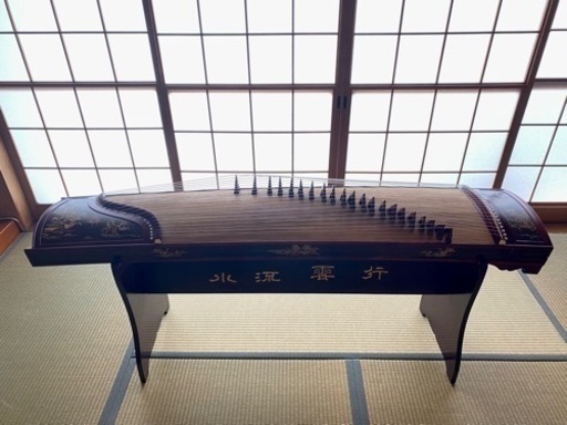 中国21弦古箏　楽器・家電等と交換可