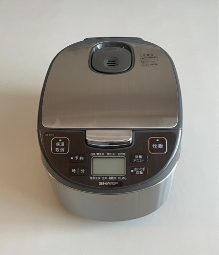 （2019年製）SHARP炊飯器 5.5号 取扱説明書あり