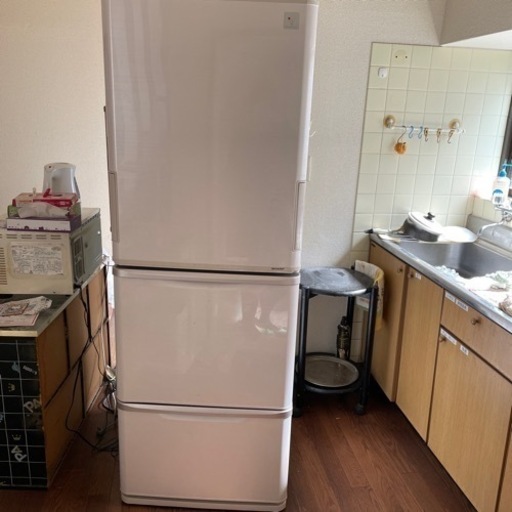 SHARP両開き冷蔵庫