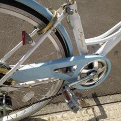 【値下げ】24インチ自転車 女の子の画像