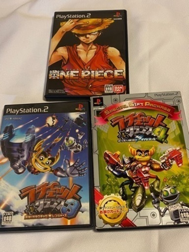 PS2  ゲームソフト　3本まとめて