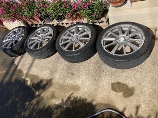 タイヤとホイール4本セット215/45R17 週末特価