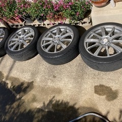 タイヤとホイール4本セット215/45R17 週末特価