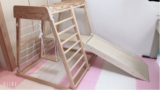 【大型室内遊具】すべり台ブランコ