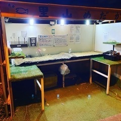 里山めだか無人販売所　ナイター営業開始