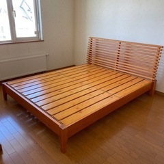 北海道  帯広  クイーン  ベッドフレーム  木製  寝具  モノココ  モノココ帯広店 北海道 帯広 クイーン ベッドフレーム 木製 寝具 モノココ