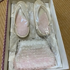 和装用バックと草履セット　めいくやまと