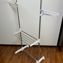 (取引中のため受付中止)ニトリ　ハンガーラック　洋服　収納の画像